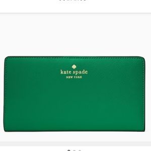 🆕 Kate Spade Dana Large Slim Bifold Wallet